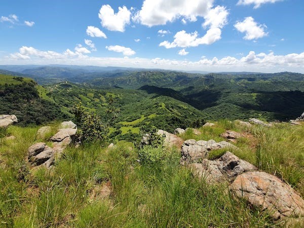 View of the valley at Monteseel